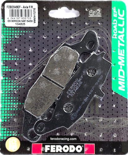 Rear brake pads ferodo - brake,