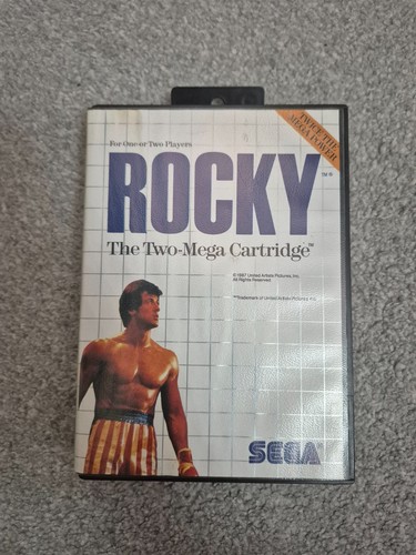 Rocky complete sega master - -,