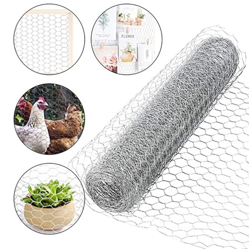 Galvanised chicken wire mesh - galvanised,