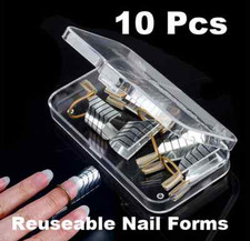 10Pcs Reusable Acrylic French