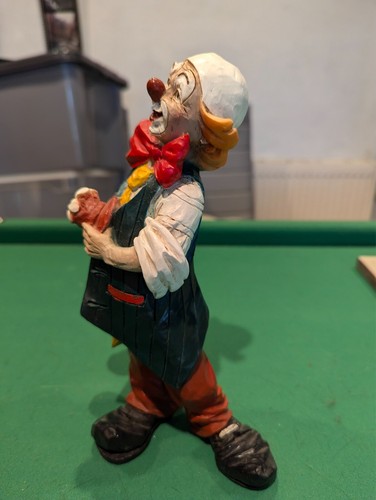 Italian clown art - italian, clown,