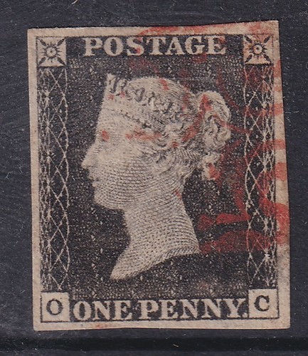 Black with large - 4, margins