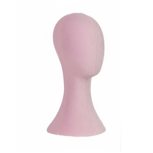 Velvet mannequin head - velvet,