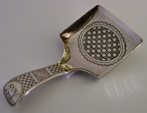 Antique square bowl george - square,