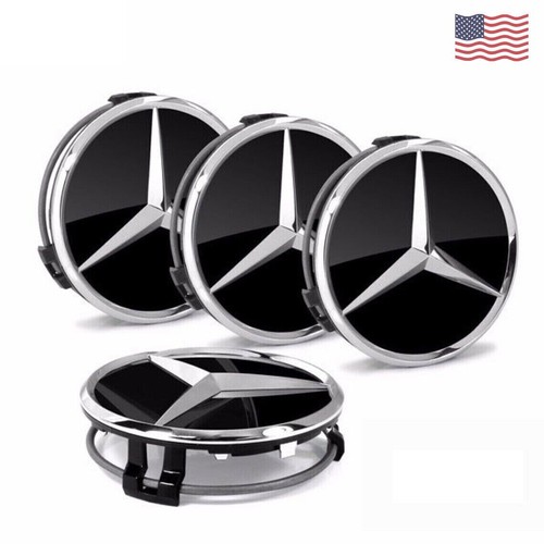 4pcs 75mm chrome emblem - 4pcs, fit