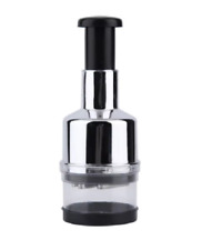 Vegetable Food Chopper Garlic Onion Cutter Processor Dicer Manual Hand Press