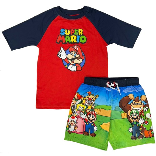 Super mario brothers boys swim - mario,