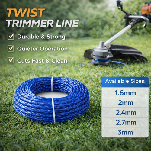 15m twist strimmer - line, strong