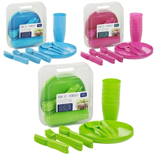 Large plastic picnic camping - plastic,