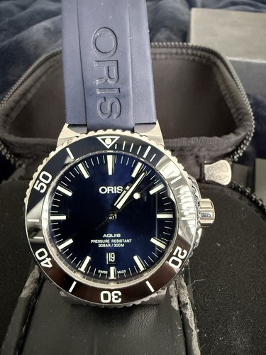Oris aquis reference 7730 blue - aquis,