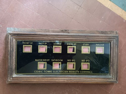 Antique butlers servants box - , 9