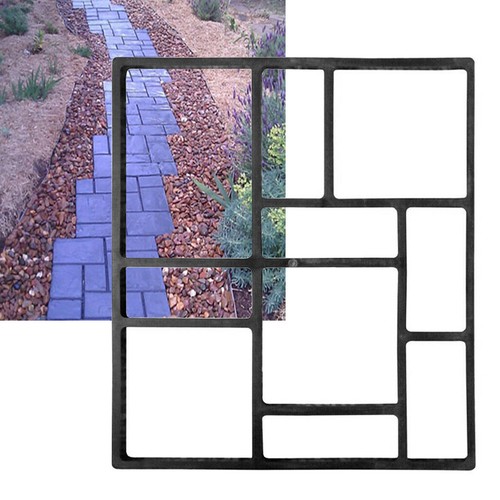 Grids garden paving - paving, brick