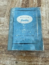Isetta Owners Handbook