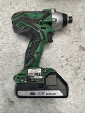 Hitachi 18v Cordless Impact Driver WH 18DGL with Battery