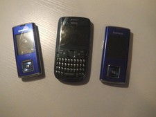 Nokia C3-00 and 2X Samsung