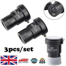 3Pcs 2X 3X 5X Eyepiece Lens