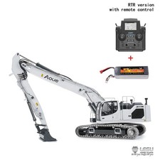 LESU 1:14 RC Hydraulic Excavator AOUE LR945 CNC Long-reach Digger RTR Light
