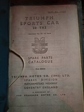 Triumph Tr2 Standard Parts