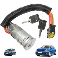 FOR RENAULT CLIO MK2 1998-2005 IGNITION BARREL SWITCH LOCK &2-KEYS 7701471220