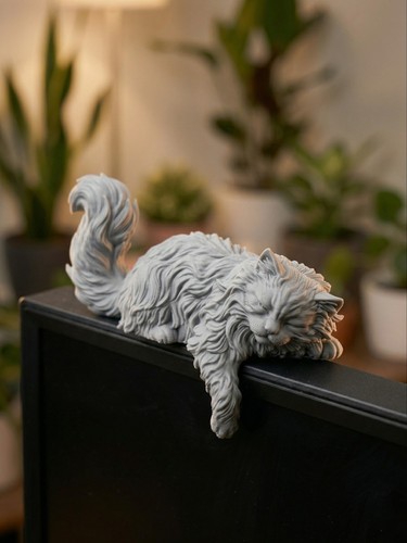 Sleeping cat monitor sitter - cat,