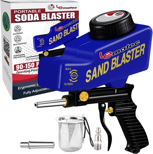 Sand blaster gun kit - sand,
