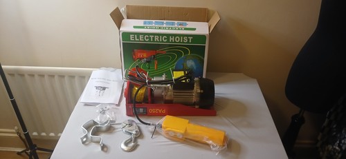 Pa250 electric rope hoist - electric,