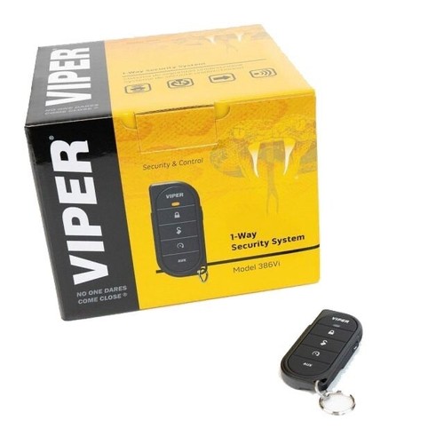 Viper 386vi car security alarm - car,