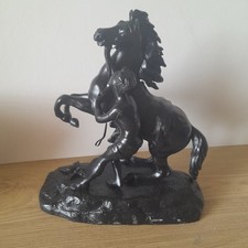 Antique spelter marley - antique, horse