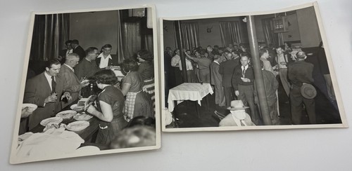 Vintage 1950s black - vintage, white