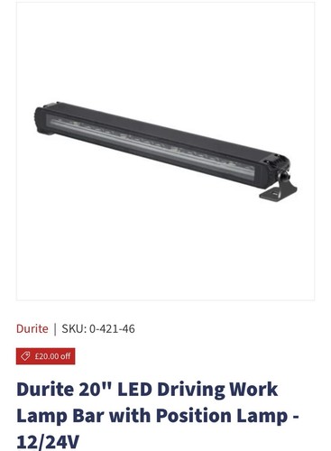 Durite driving worklight - durite,
