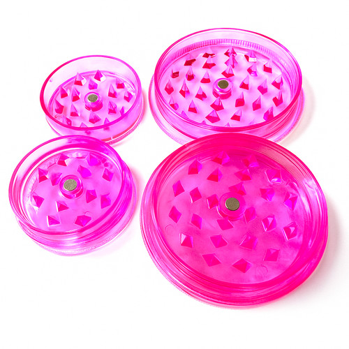 Plastic pink crusher 50mm - plastic, or