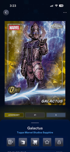 Marvel topps digital - marvel, galatus