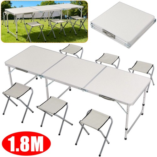 6ft folding camping table - folding,