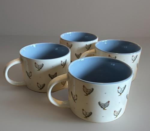 Cooksmart chicken mugs in - chicken,