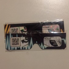 ⭐️Rave Party Cardboard Paper Diffraction Glasses x50 Psychedelic Visual Illusion