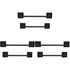 3 Mounted Towel Rack Storage Bathroom Stand Rustic Bar