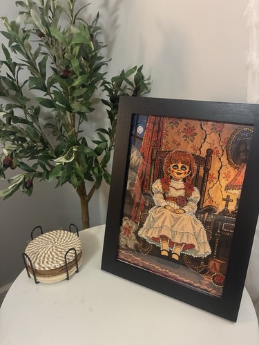 Hand embellished gothic doll - hand-embellished,