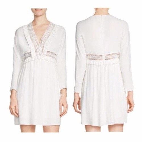 Maje ecru riam white crochet - riam,