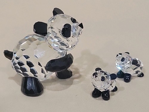 Swarovski crystal panda mother - crystal,