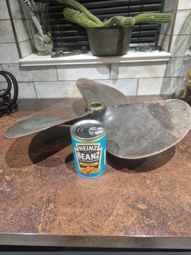 Vintage large bronze boat - bronze,