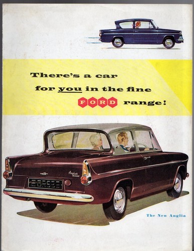 Ford range 1959 foldout - 1959-60, uk