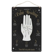 Palm Reading Metal Wall Decor
