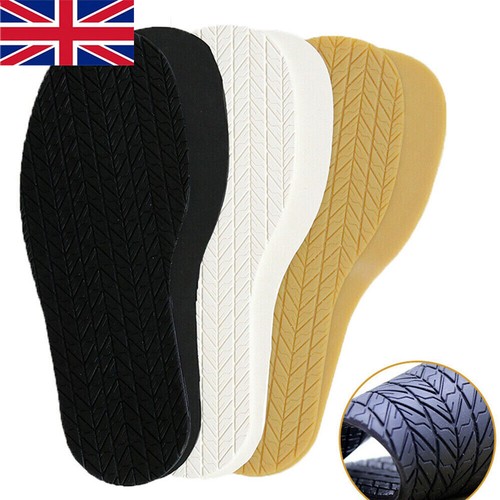 Black rubber stick soles - stick,