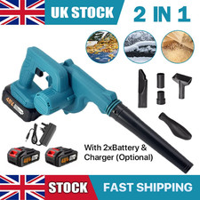 Cordless Air Blower For Makita 18v Garden Snow Dust Leaf Electric Suction Vacuum