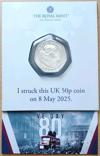 2025 day 50p struck - , on