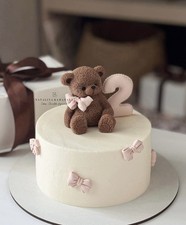 Teddy Bear Cake toppers edible