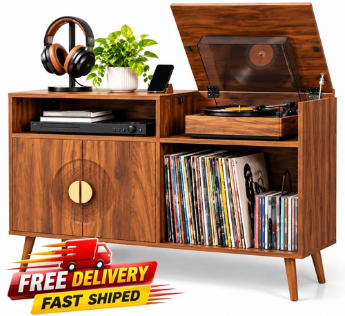 Vinyl record storage cabinet - vinyl,