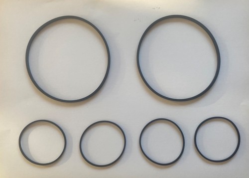 Dash gaskets square cut rubber - square,