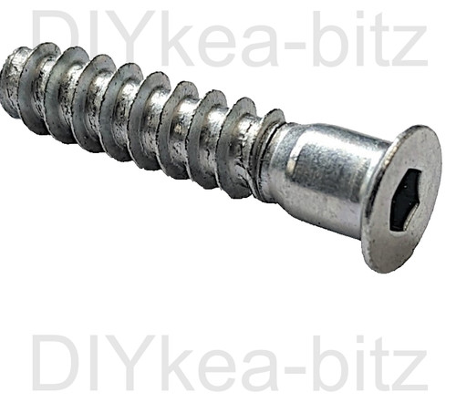 Ikea 110907 hex head screw - head,