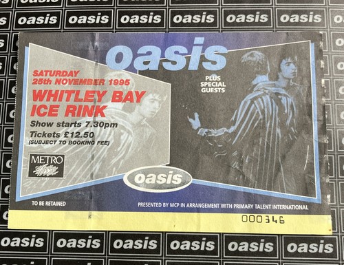 Oasis ticket whitley - oasis,